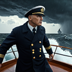 **

A determined ship captain navigates a stormy sea, symbolizing resilience and adaptability in an unpredictable world. The scene emphasizes a personal compass, flexible thinking, and mental fortitude.

**